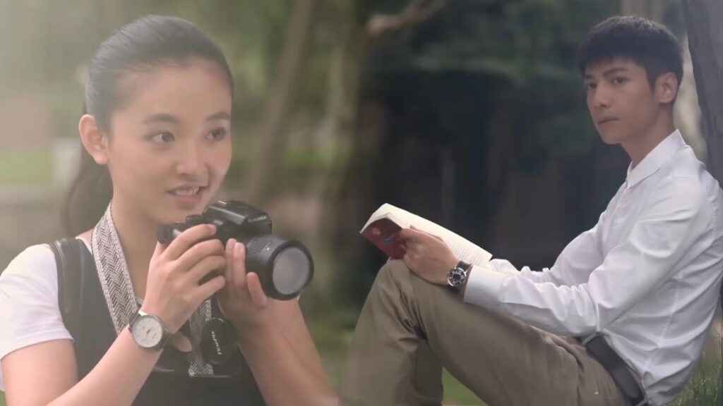 حب من أول نظرة! تقع بطلتنا في حب شاب عندما تراه أول مرة وتقرر مطاردته! مشهد من دراما "إشراقتي"