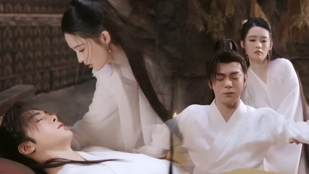 يختار شرب سما غير قابل للشفاء عن بطلتنا فتحاول بذل قصارى جهدها لإنقاذه❄️مشهد من ليلة ثلجية: حب أبدي