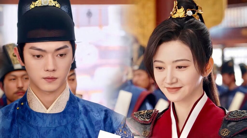 يغضب لانها جاءت الى المحكمة لإيصال المرسوم و وقع أخيه في حبها( ارض عجائب الحب )