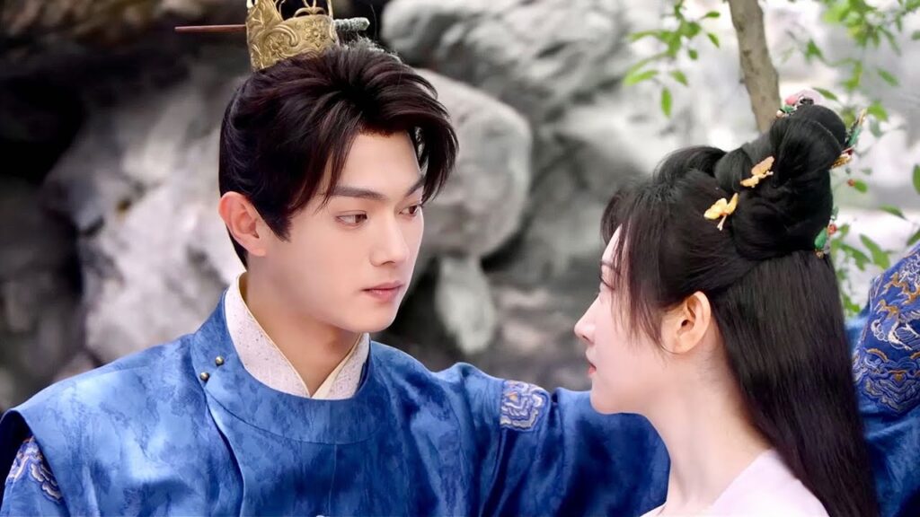 يغضب بسبب تصرفها المتهور و عدم احترام مكانتـه ( ارض عجائب الحب )