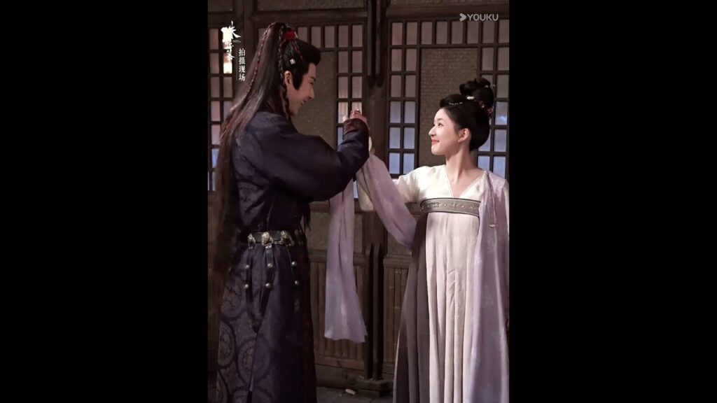 #قصة _فتاة_اللؤلؤ كواليس جديدة دوان وو  #ZhaoLusi و ليو يو نينغ #LiuYuning #TheStoryOfPearlGirl