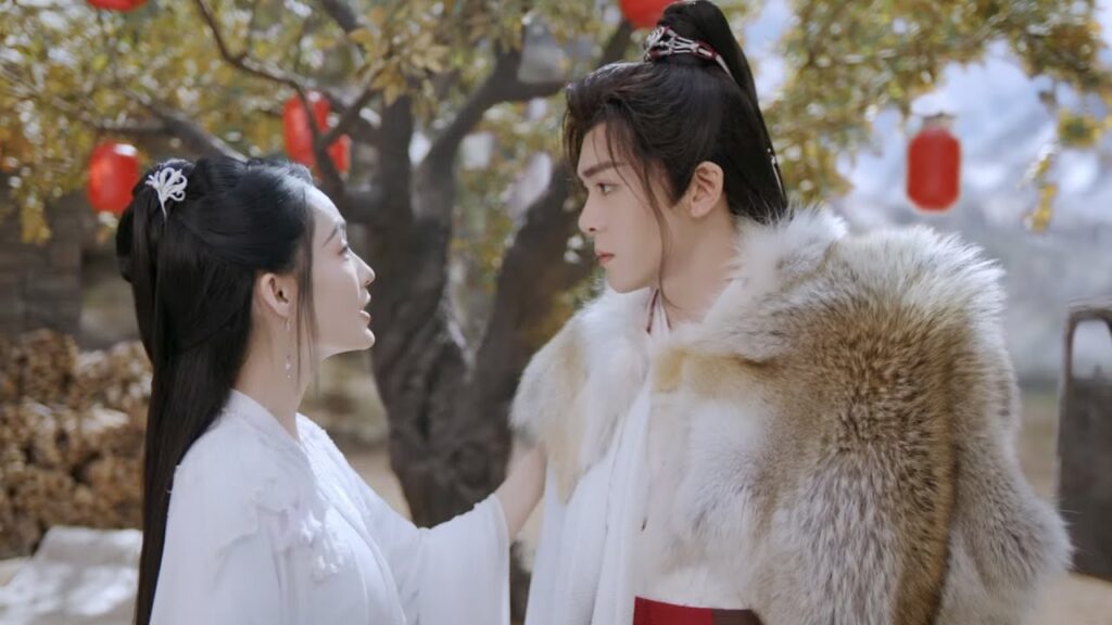 "سأتعامل مع رفاتك إذا مت فقد شهدنا ‫ليلة قريبة من الموت معًا" ❄️مشهد من ليلة ثلجية: حب أبدي