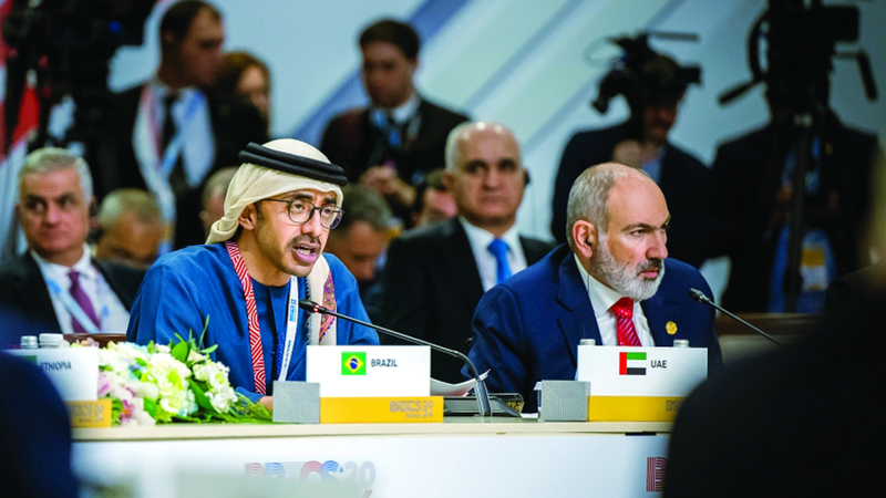 الإمارات تتطلع من خلال «بريكس» إلى تعزيز نهج التعاون والانفتاح