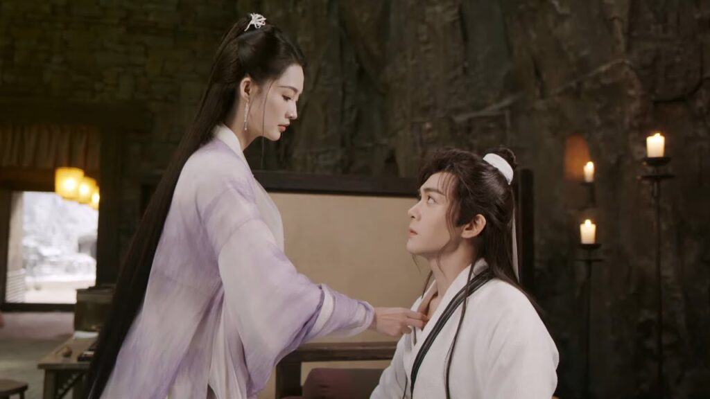 كان إعجاب الوسيم واضحًا جدًا لدرجة أنه حتى الرجل الأعمى يمكنه رؤيته❄️مشهد من ليلة ثلجية: حب أبدي كان إعجاب الوسيم واضحًا جدًا لدرجة أنه حتى الرجل الأعمى يمكنه رؤيته❄️مشهد من ليلة ثلجية: حب أبدي