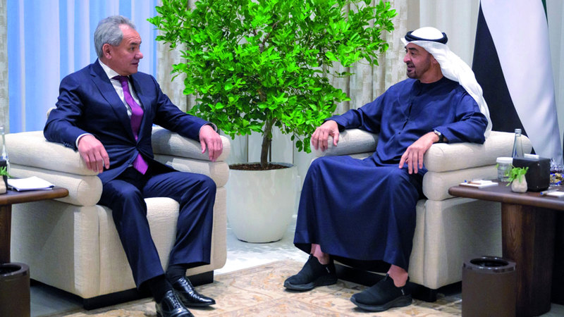 رئيس الدولة يستقبل سكرتير مجلس الأمن الروسي رئيس الدولة يستقبل سكرتير مجلس الأمن الروسي