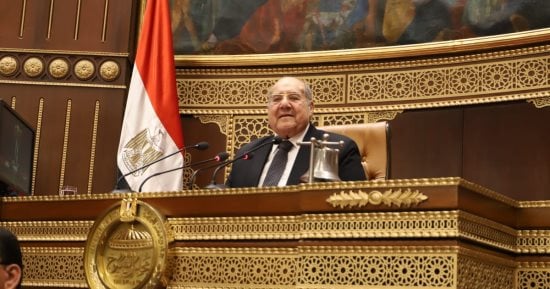 رئيس مجلس الشيوخ يهنئ محمد اليماحى بمناسبة فوزه برئاسة البرلمان العربى