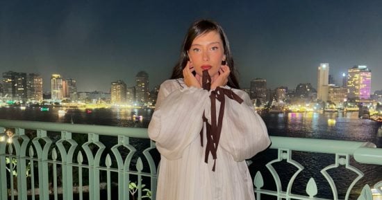 الممثلة التركية نسليهان أتاغول في رحلة نيلية بأول زيارة لها لمصر.. صور