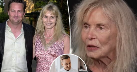 والدة ماثيو بيري: شعرت بشيء غريب قبل وفاته بأيام والدة ماثيو بيري: شعرت بشيء غريب قبل وفاته بأيام