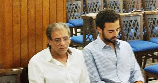 خالد يوسف من عزاء شريفة ماهر: كانت حبيبتي وجارتي واشتغلت معايا بفيلم المصير