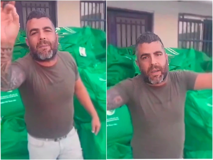 بالفيديو.. لبناني من المحاصرين جنوب لبنان :"مركز الملك سلمان انتشلونا من الأزمة اللي إحنا فيها إن شاء الله تضل خيمة فوق راسنا"