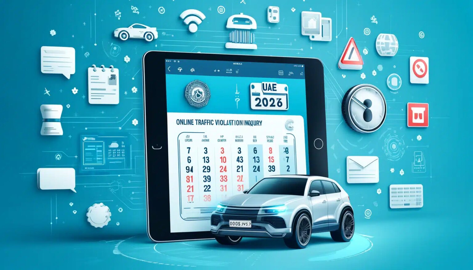تجنب العقوبة المالية.. طريقة الإستعلام عن المخالفات المرورية في الإمارات 2025 عبر البوابة الإتحادية للمركبات وسدادها إلكترونيا