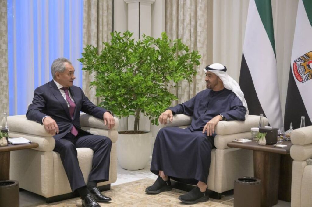 محمد بن زايد يبحث مع سكرتير مجلس الأمن الروسي علاقات التعاون والعمل المشترك محمد بن زايد يبحث مع سكرتير مجلس الأمن الروسي علاقات التعاون والعمل المشترك