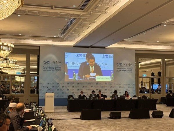 "آيرينا" تعقد مجلسها الثامن والعشرين في أبوظبي قبيل مؤتمر الأطراف COP29