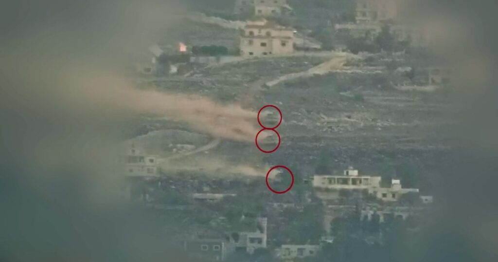 شاهد.. حزب الله يجبر آليات إسرائيلية متوغلة على الانسحاب | أخبار