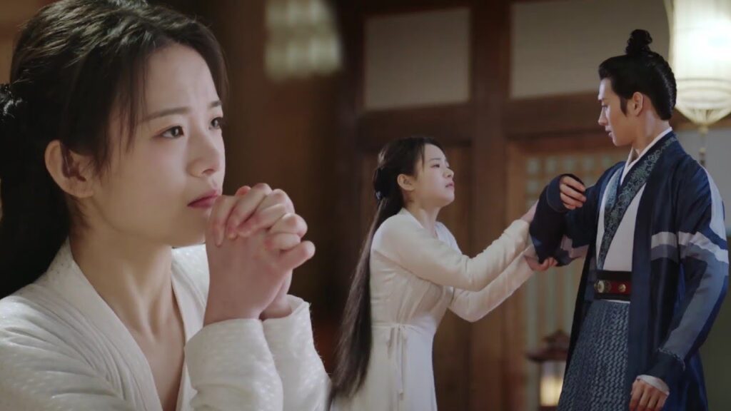 تتوسل و تبكي لكي يفضح أمرها   ( الحقيقة او الجرأة )