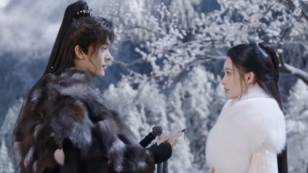 كان يخطط لعودته والعيش مع حبيبته للأبد ولكنها عرفت أنه وداعهما الأخير❄️مشهد من ليلة ثلجية: حب أبدي