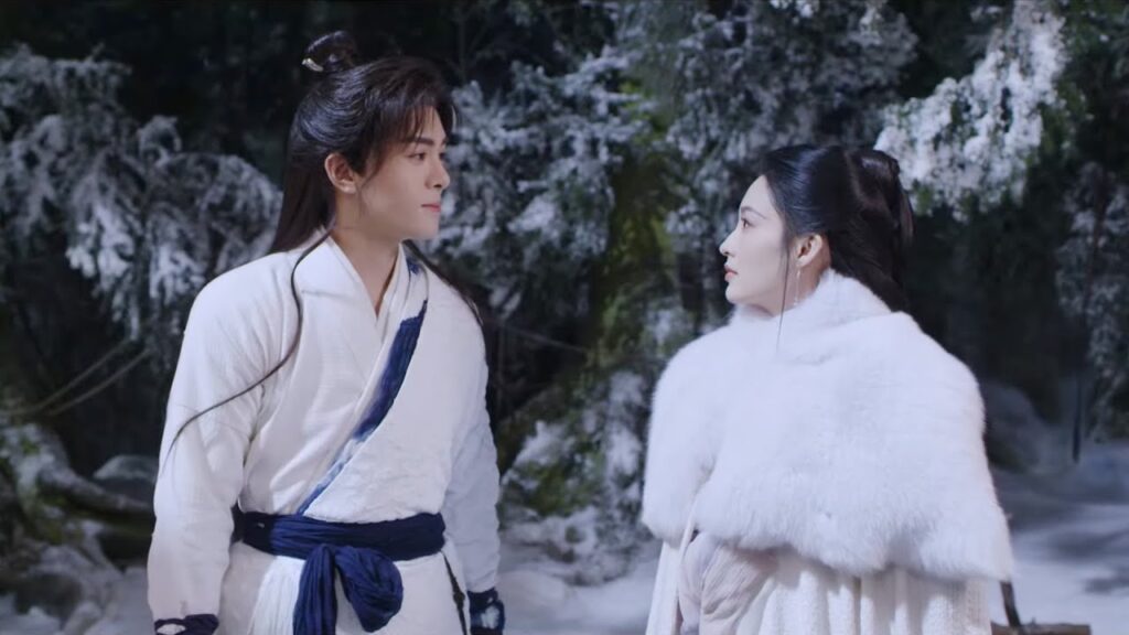 "أريد أن أشكرك فلولا مصابيحك التي ترشدني لم أكن لأجد مخرجي"❄️مشهد من ليلة ثلجية: حب أبدي