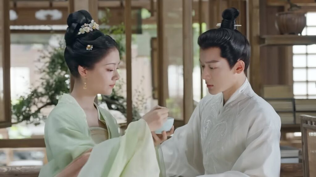 يتحدث السيد الشاب بلطف مع فتاته لدرجة أن الخدم شعروا بالحرج عند سماع ذلك👀مشهد من "نهوض نينغ"