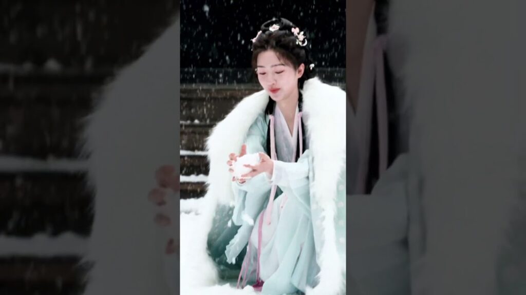 إنها تثلج، هيا نلعب في الثلج معًا❄️ MelodyOfGoldenAge#dingyuxi#