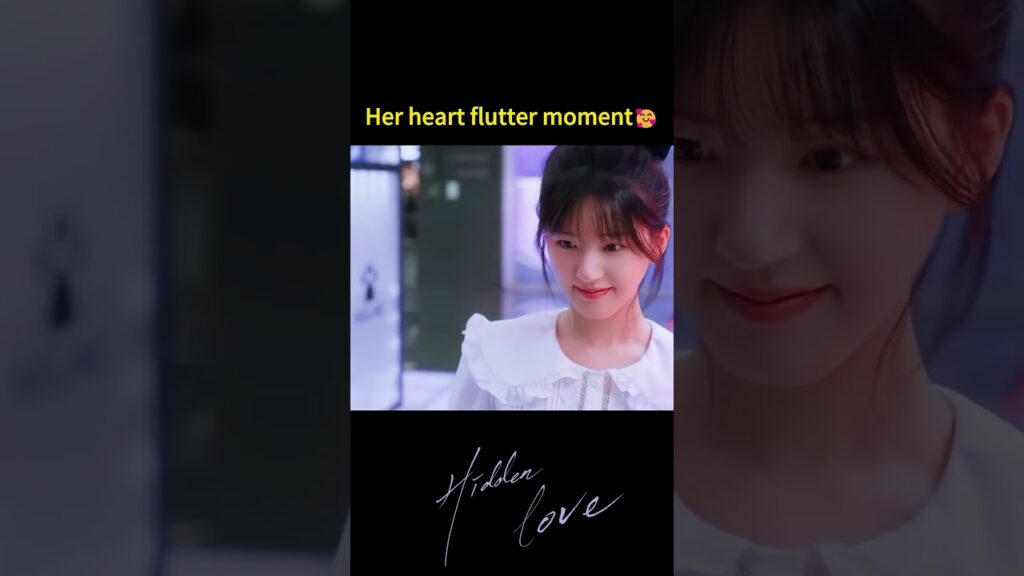 لمسة واحدة منه تجعل قلبي يرقص من السعادة 🥺 #HiddenLove #حب_خفي #zhaolusi #chenzheyuan #cdrama #youku