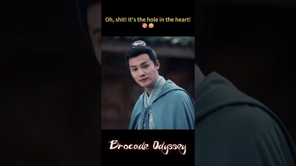 دائما يراها في مواقف محرجة 😂😂  #BrocadeOdyssey #蜀锦人家 #YOUKU #رحلة_الديباج #zhengyecheng #tansongyun