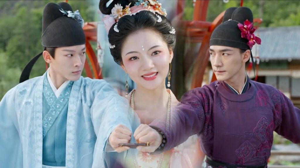 يتقاتل حبيبها الأول مع منافسه في مأدبة فقط للحصول على الكنز وتقديمه لها❤️مشهد رومانسي من "نهوض نينغ"