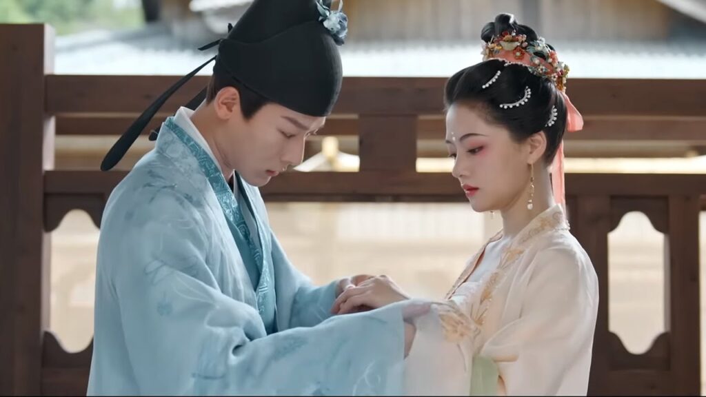 يهرع بطلنا للاطمئنان عليها بمجرد سماع عن واقعة السم وتورطها خوفا من إصابتها بأذى❤️مشهد من نهوض نينغ