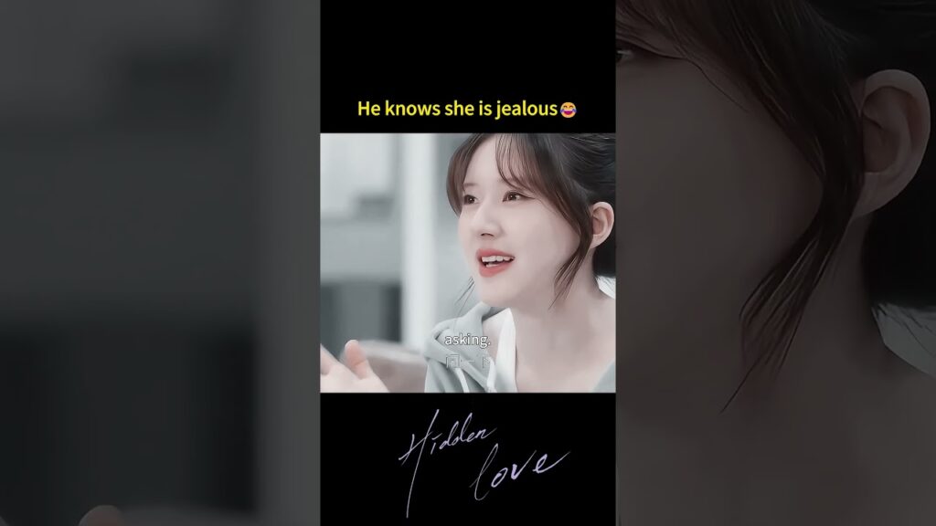 انا اعشـقك عندما تغارين عَلي 💜✨   #HiddenLove #حب_خفي #zhaolusi #chenzheyuan #cdrama #youku