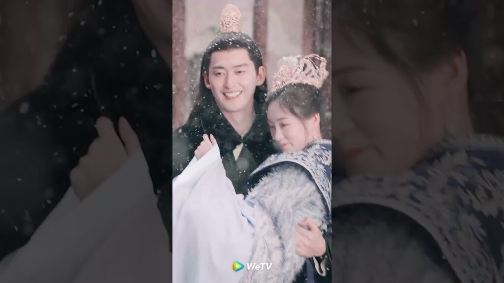 الذهاب في موعد مع الشخص الذي يعجبك هذا الشتاء☃️🥰 #chinesedrama #wetvarabic #shorts