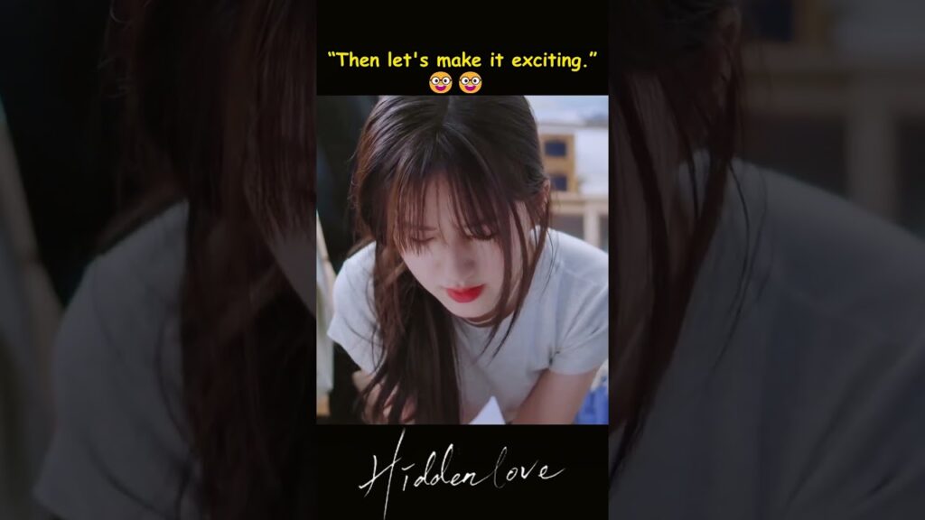 اذا لنفعل شيئا مثيرا  🙈💋  #HiddenLove #حب_خفي #zhaolusi #VictorMa #youku #chenzheyuan