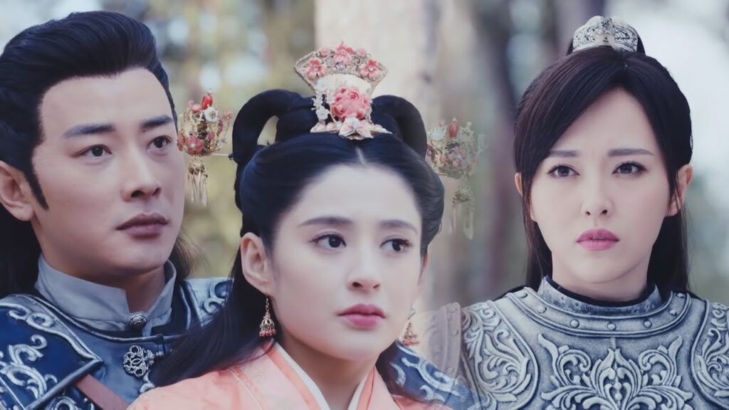 تغار فتاته برؤية أميرها يعانق شقيقتها فتلتف وترحل ليركض خلفها للتوضيح لها😓مشهد من "الأميرة واي يونغ"