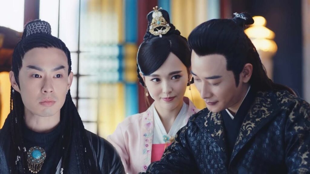 يشعر عمه بالغيرة منه برؤيته يغازل حبيبته ويقترب منها أمام عينيه💔مشهد من "الأميرة واي يونغ"