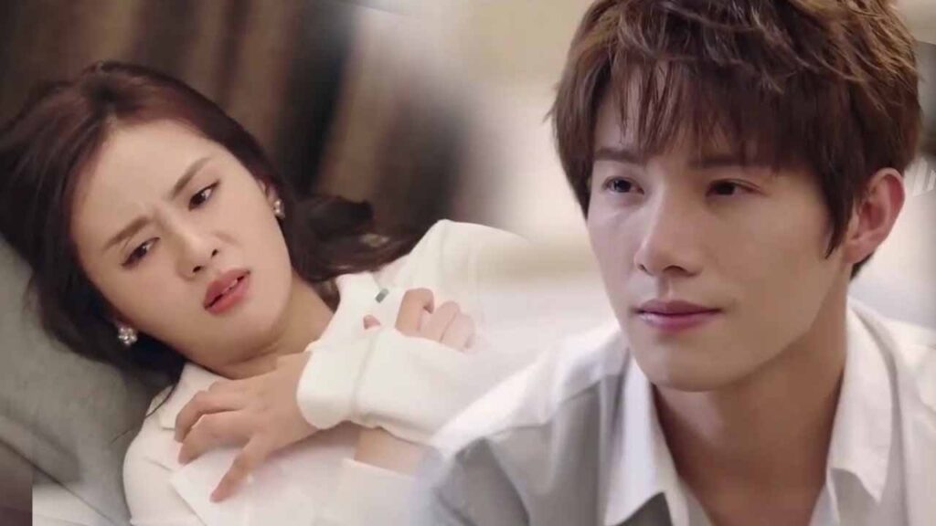 يراها وهي تقفز من الفرح لان لديـها مشهد قبـلة🔥❤️( الجمال القبيح  )