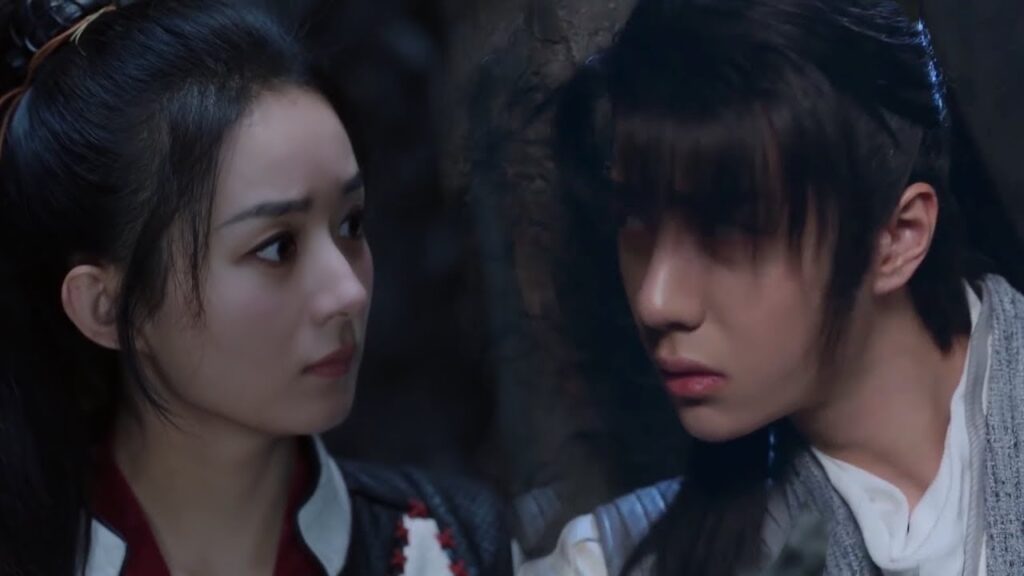 يصادف بطلنا الشاب الوسيم فتاته الجميلة ولكن هذه المرة كانا مسجونين في زنزانة❤️مشهد من "أسطورة فاي"