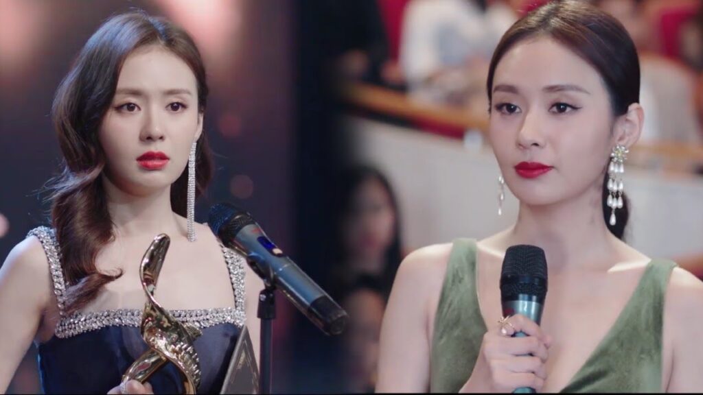 تشكر اختها التي كانت تنافسها و تدعمها في نفس الوقت❤️( الجمال القبيح  )