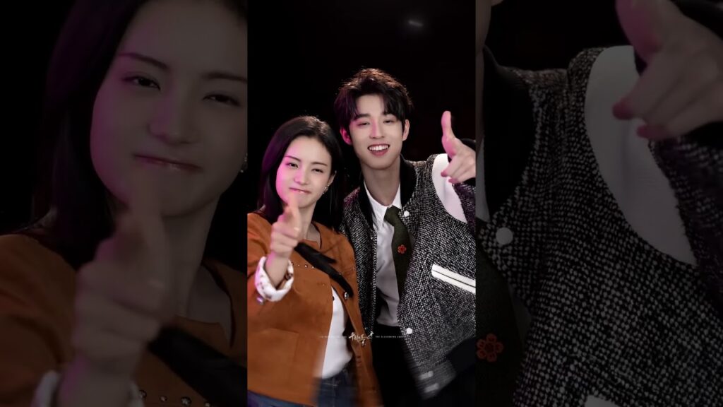 لطافتهم ✨😍 #ZhangYaqin  #WuYuheng   #الحب_المزهر #TheBlossomingLove