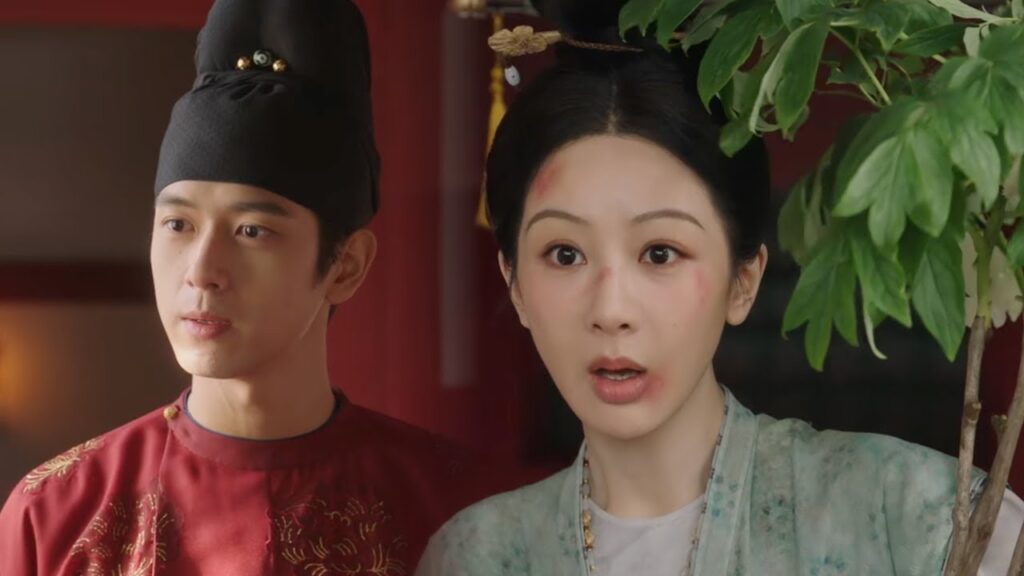 يتظاهر بطلنا بأنه شبح ويزعج فتاته الجميلة فيطلب منها أن تبيع نفسها له!❤️مشهد من "ازدهار الفاوانيا"