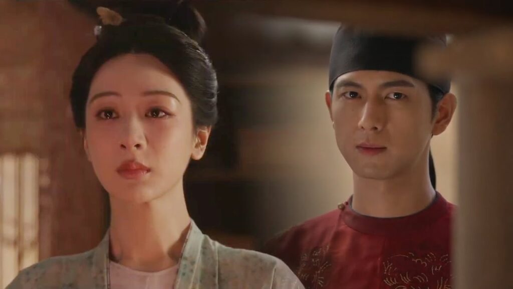 يصطدم بطلنا الوسيم بفتاته وهي توبخ الحثالة أمام الآخرين فكان حزينًا ومعجبًا❤️مشهد "ازدهار الفاوانيا"