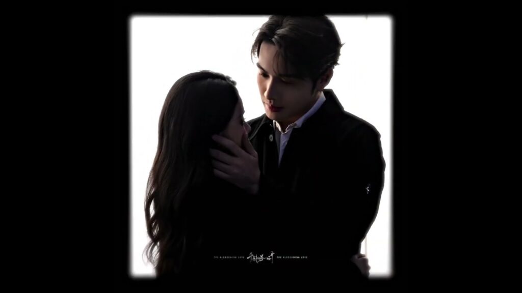 في عالمهم الخاص 💜 #ZhangBinbin #SunZhenni #الحب_المزهر #TheBlossomingLove #wangduo