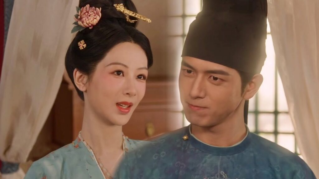 بعد أن يكشف عن الحقيقة يغازل بطلنا البارد فتاته الجميلة علنًا❤️مشهد لطيف من دراما "ازدهار الفاوانيا"