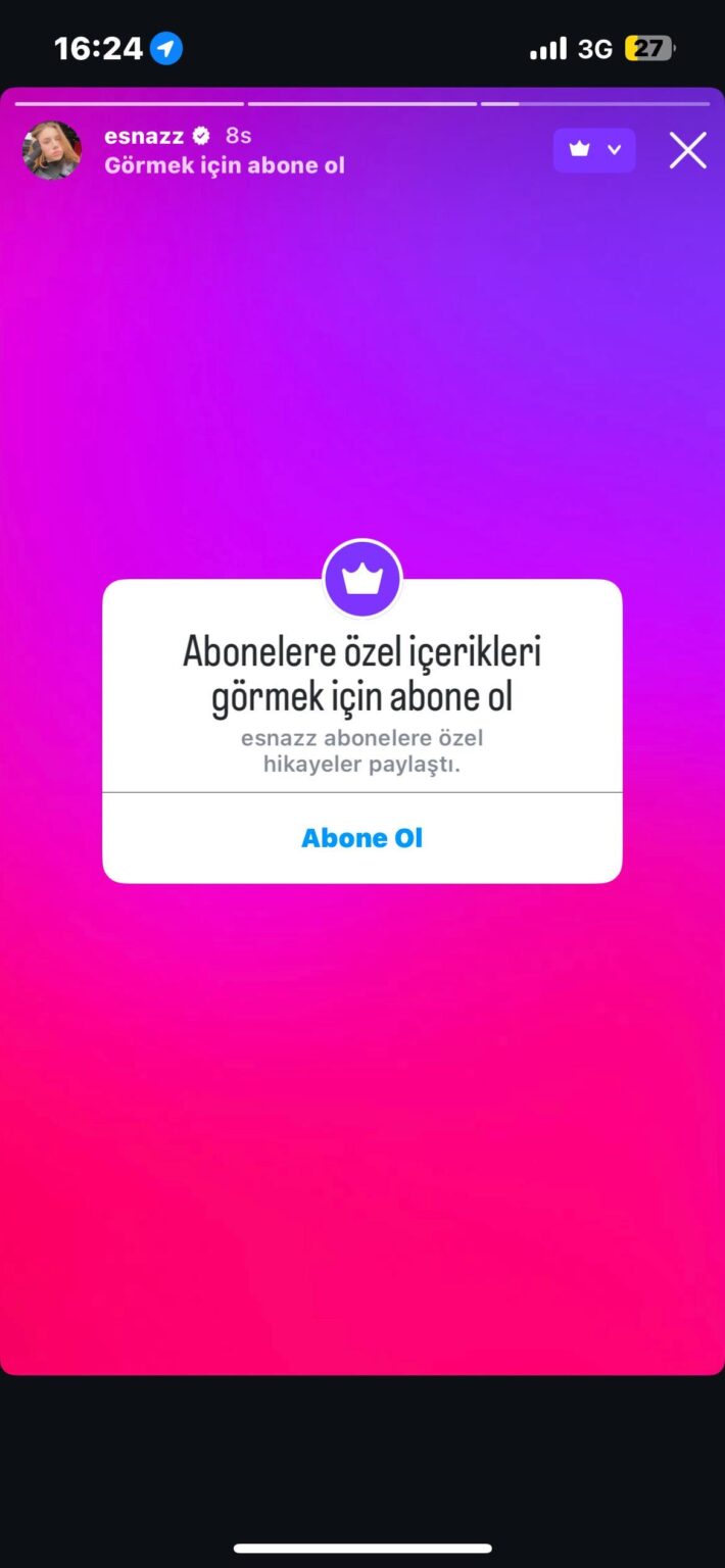 esnazz abonesi var mi icimizde