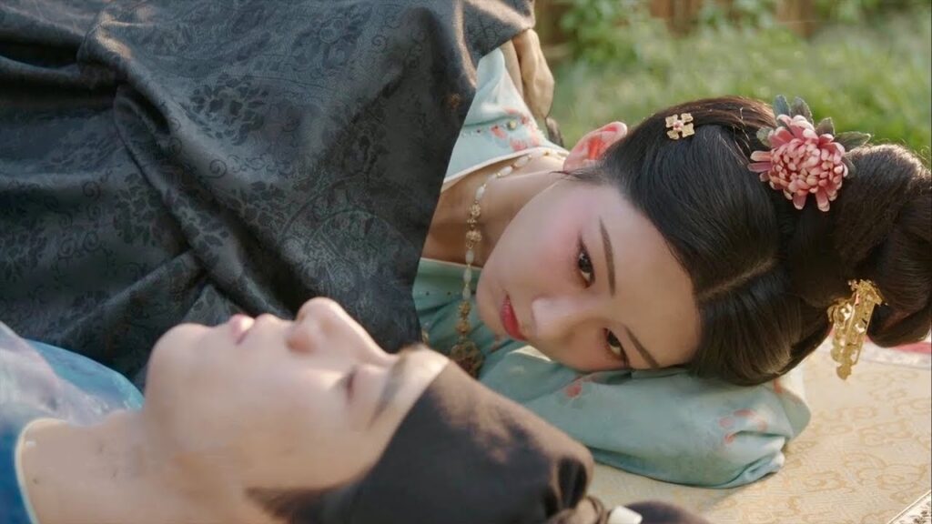 ينام البطلان معًا طوال الليل بعد الشرب فتضغط الخالة اللطيفة عليهما  للزواج!❤️مشهد "ازدهار الفاوانيا"