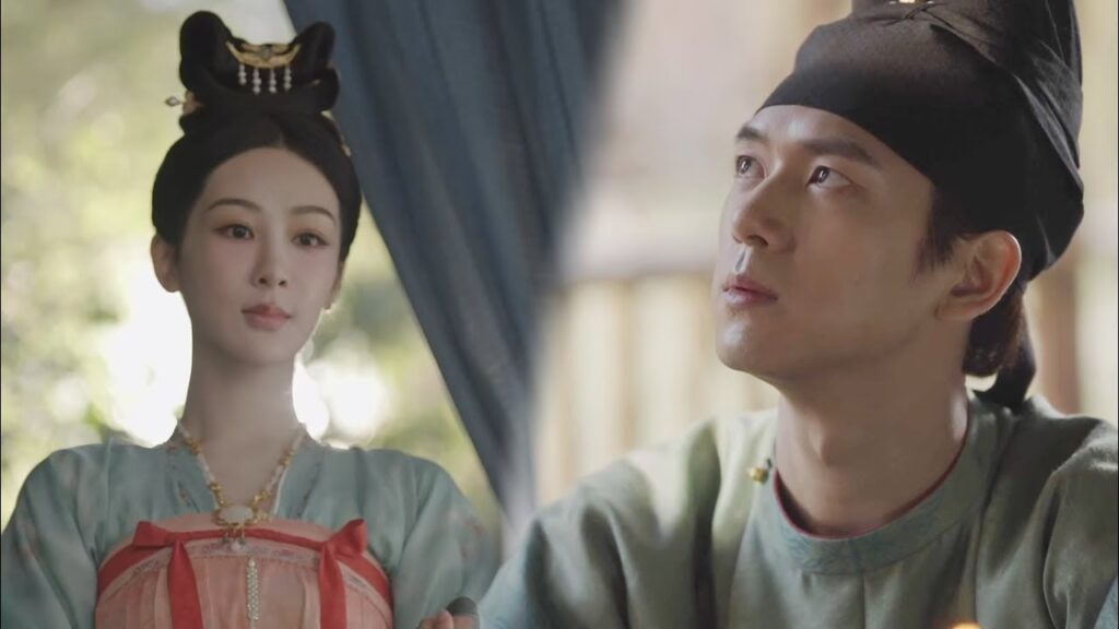 بعد معرفة حقيقة موت والدة حبيبها تحزن بطلتنا بشدة حتى أنها أرادت أن تعانقه❤️مشهد من ازدهار الفاوانيا