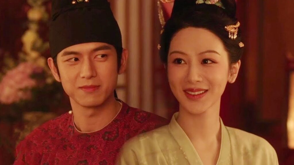 يسمح الرئيس المستبد لبطتنا باستغلاله للترويج لعملها فيكون سعيدًا بنجاحها❤️مشهد من "ازدهار الفاوانيا"