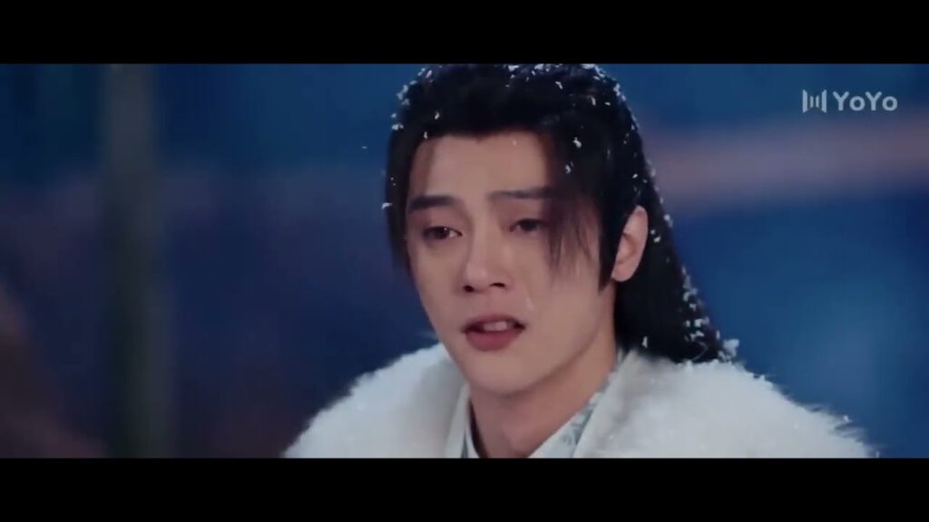 يبكـي لانـه تركها لكي لا تتدمر حياتها بسببـه 💔😭  ( ندفة الثلج المفقودة)