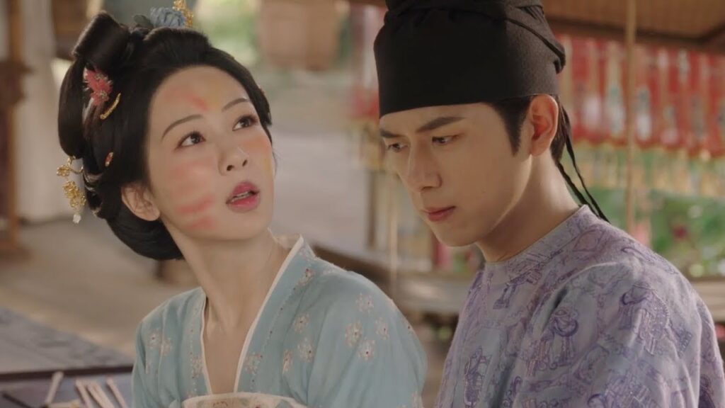 بمجرد سماعه أن فتاته لديها حبيب جديد يغار فورًا ولم يستطع الجلوس ساكنًا❤️مشهد من "ازدهار الفاوانيا"