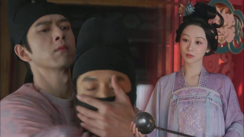 تكتشف بطلتنا بالصدفة أن الخطر يقترب فتستخدم فورا أغنية لتنبيه حبيبها وتساعده❤️من "ازدهار الفاوانيا"