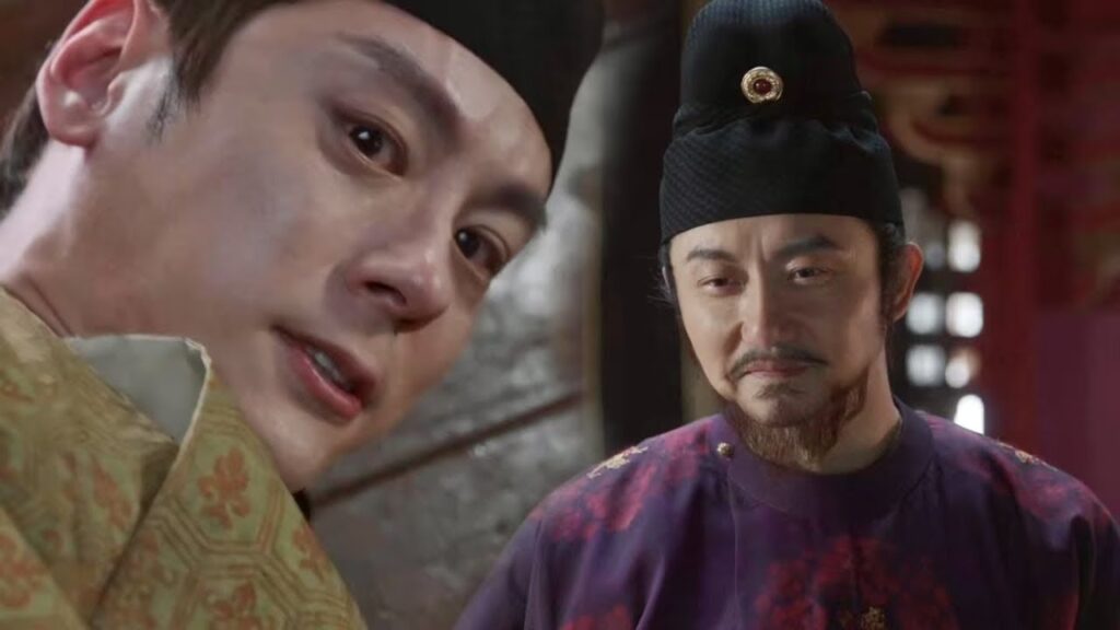 يكسر الأمير الشرير ساقي طليق بطلتنا ويجبره على الزواج من ابنته المستبدة😔مشهد من "ازدهار الفاوانيا"