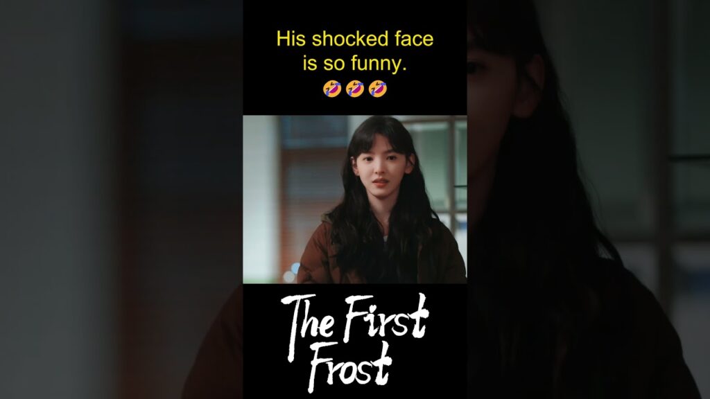 لا يصدق ما تطلبه منه و يشعر بالصدمة 😆🙈  #اول_صقيع  #baijingting #zhangruonan #thefirstfrost #youku