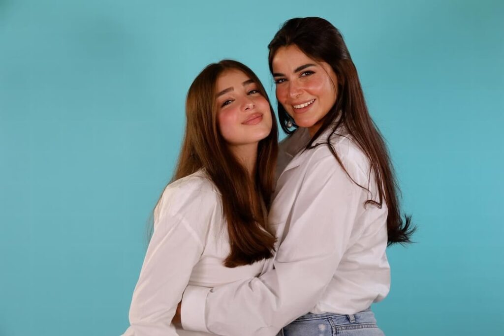 Rania Mansour and her Daughter Tuana El Gohary